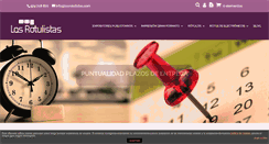 Desktop Screenshot of losrotulistas.com